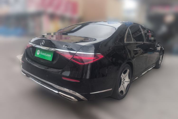 Used Mercedes-Benz S-Class 2011 S 350 L CGI Rear Right 45 Deg