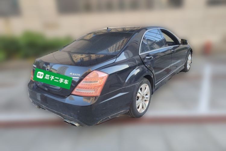 Used Mercedes-Benz S-Class 2011 S 500 L CGI 4MATIC Rear Right 45 Deg