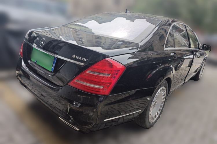 Used Mercedes-Benz S-Class 2011 S 500 L CGI 4MATIC Rear Right 45 Deg