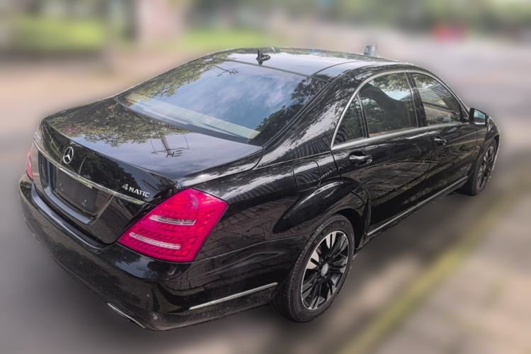 Used Mercedes-Benz S-Class 2011 S 500 L CGI 4MATIC Rear Right 45 Deg