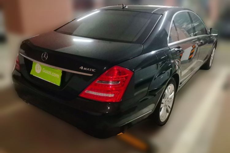 Used Mercedes-Benz S-Class 2011 S 500 L CGI 4MATIC Rear Right 45 Deg