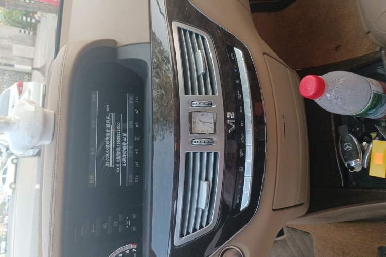 Used Mercedes-Benz S-Class 2012 S 300 L Business-Class Grand Edition Audio And AC Panel