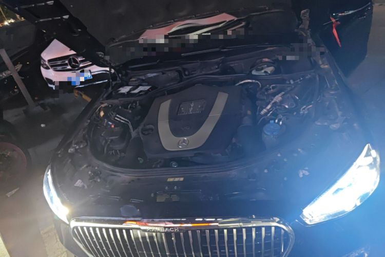 Used Mercedes-Benz S-Class 2012 S 300 L Business Standard Model Engine Bay