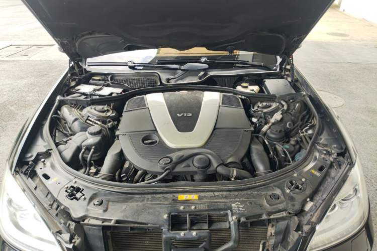 Used Mercedes-Benz S-Class 2012 S 600 L Grand Edition Engine Bay