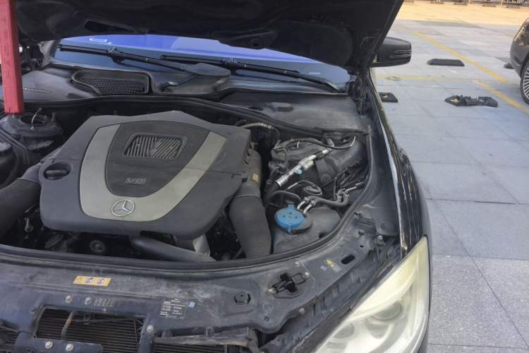 Used Mercedes-Benz S-Class 2012 S 400 L HYBRID Grand Edition Engine Bay Left