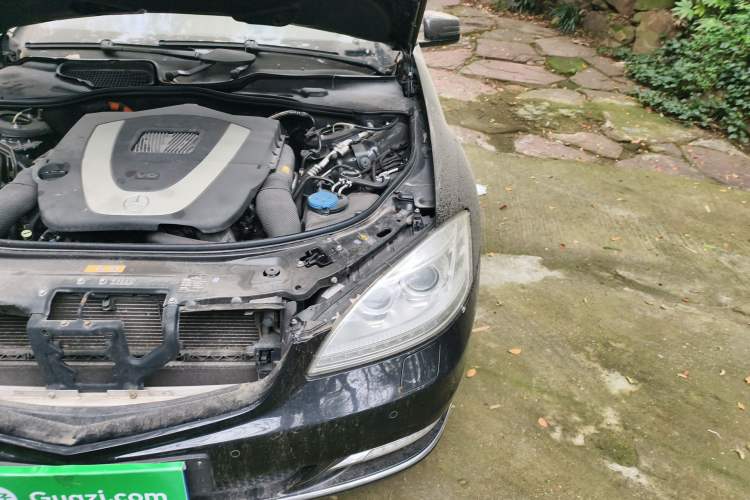 Used Mercedes-Benz S-Class 2012 S 400 L HYBRID Grand Edition Engine Bay Left