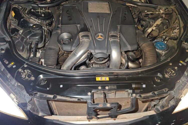 Used Mercedes-Benz S-Class 2012 S 500 L 4MATIC Grand Edition Engine Bay