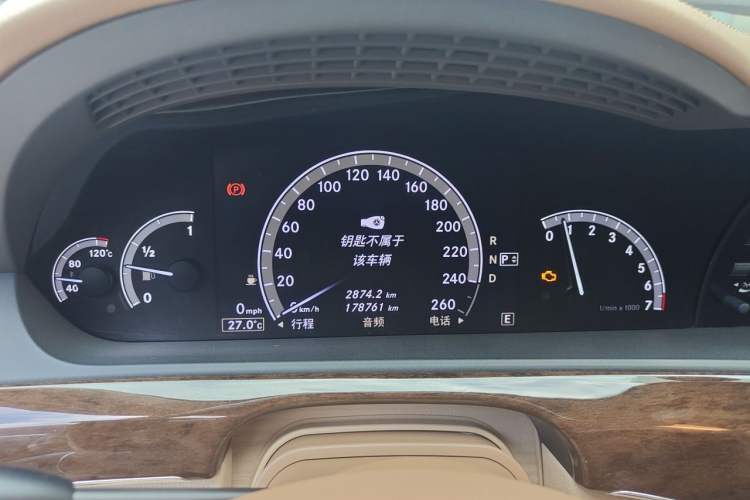 Used Mercedes-Benz S-Class 2012 S 300 L Business Standard Model Instrument Cluster