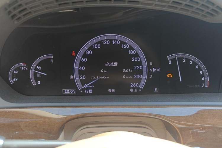 Used Mercedes-Benz S-Class 2012 S 300 L Business Standard Model Instrument Cluster