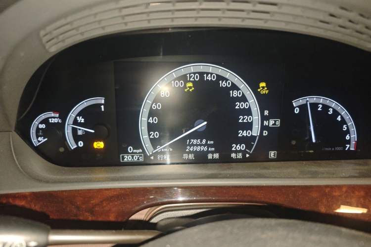Used Mercedes-Benz S-Class 2012 S 300 L Luxury Grand Edition Instrument Cluster