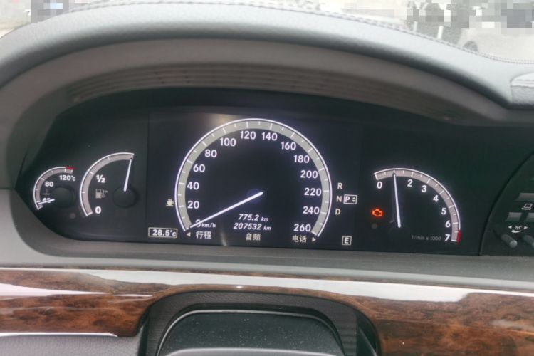 Used Mercedes-Benz S-Class 2012 S 300 L Business Standard Model Instrument Cluster