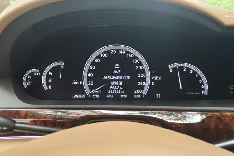 Used Mercedes-Benz S-Class 2012 S 350 L 4MATIC Grand Edition Instrument Cluster