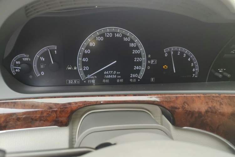 Used Mercedes-Benz S-Class 2012 S 350 L 4MATIC Grand Edition Odometer Close Up