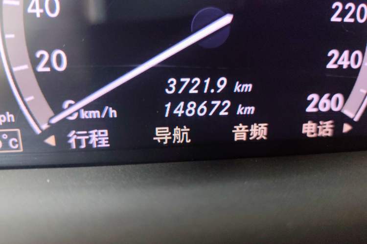 Used Mercedes-Benz S-Class 2012 S 350 L Grand Edition Odometer Close Up