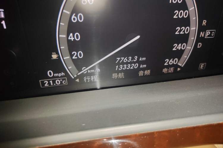 Used Mercedes-Benz S-Class 2012 S 350 L Grand Edition Odometer Close Up