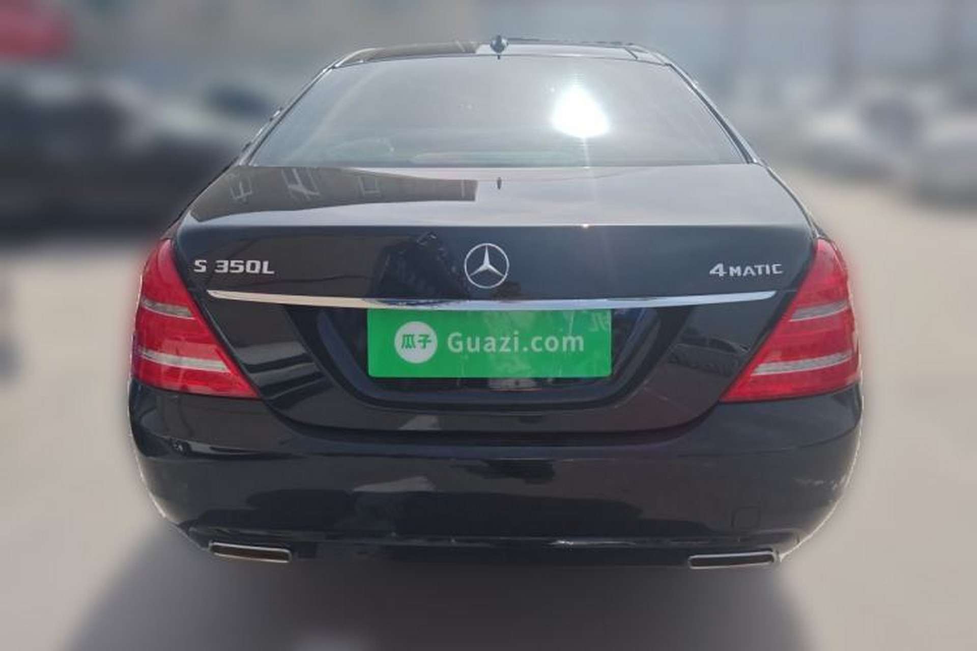 Used Mercedes-Benz S-Class 2012 S 350 L 4MATIC Grand Edition Rear