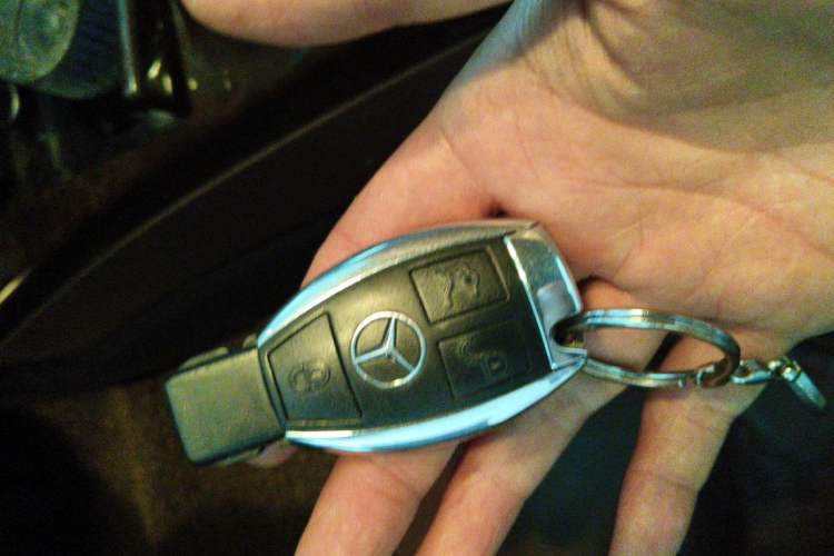 Used Mercedes-Benz S-Class 2012 S 300 L Business Standard Model Vehicle Key