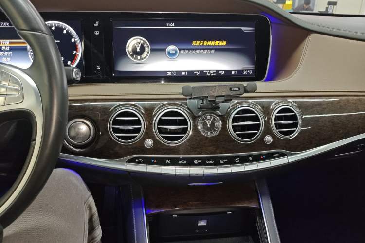 Used Mercedes-Benz S-Class 2014 S 320 L Business Model Audio And AC Panel