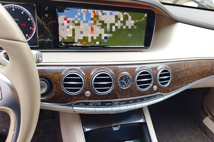 Used Mercedes-Benz S-Class 2014 S 320 L Business Model Audio And AC Panel