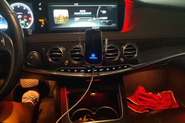 Used Mercedes-Benz S-Class 2014 S 320 L Business Model Audio And AC Panel