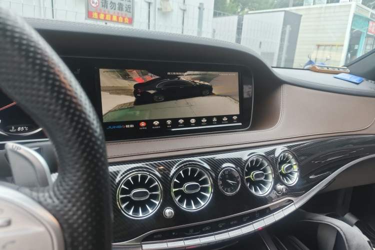 Used Mercedes-Benz S-Class 2014 S 320 L Luxury Model Audio And AC Panel