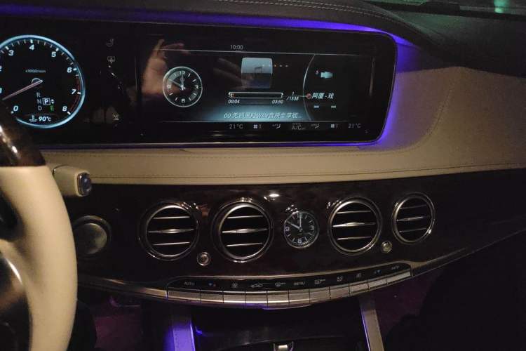 Used Mercedes-Benz S-Class 2014 S 320 L Business Model Audio And AC Panel