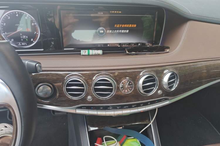 Used Mercedes-Benz S-Class 2014 S 320 L Business Model Audio And AC Panel