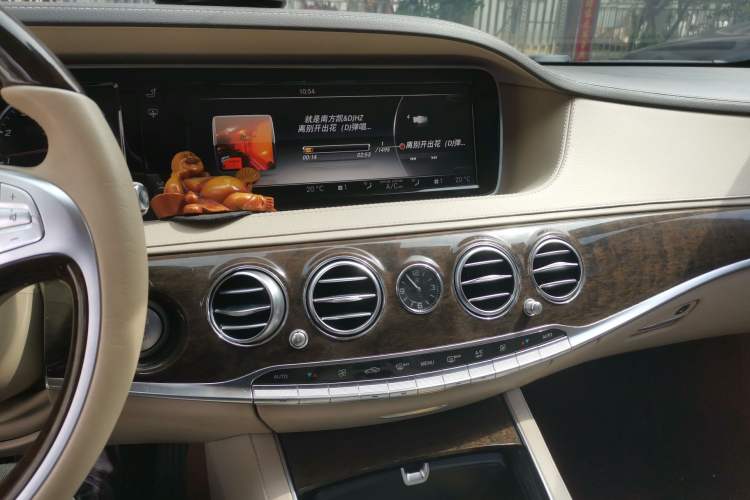 Used Mercedes-Benz S-Class 2014 S 320 L Business Model Audio And AC Panel