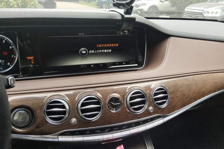 Used Mercedes-Benz S-Class 2014 S 320 L Business Model Audio And AC Panel