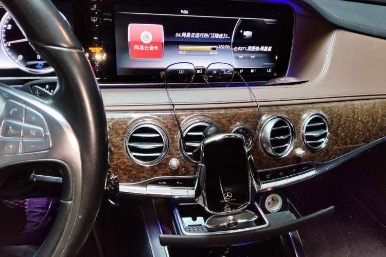 Used Mercedes-Benz S-Class 2014 S 320 L Business Model Audio And AC Panel