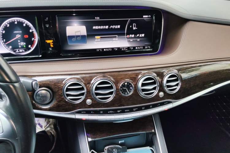 Used Mercedes-Benz S-Class 2014 S 320 L Business Model Audio And AC Panel