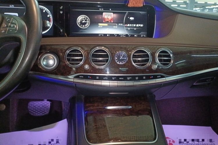 Used Mercedes-Benz S-Class 2014 S 320 L Business Model Audio And AC Panel