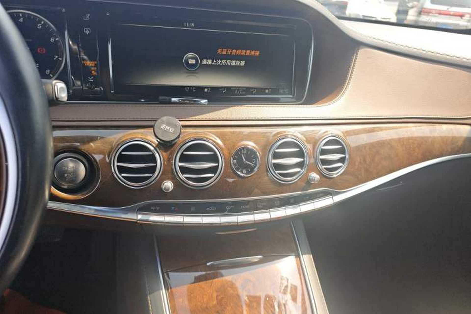 Used Mercedes-Benz S-Class 2014 S 500 L 4MATIC Audio And AC Panel