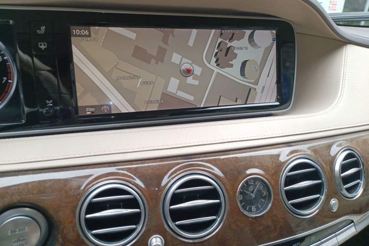 Used Mercedes-Benz S-Class 2014 S 400 L Luxury Model Audio And AC Panel