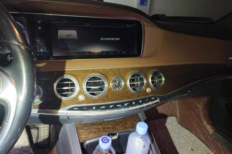 Used Mercedes-Benz S-Class 2014 S 320 L Business Model Audio And AC Panel