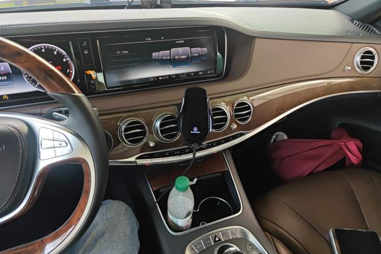 Used Mercedes-Benz S-Class 2014 S 320 L Luxury Model Audio And AC Panel