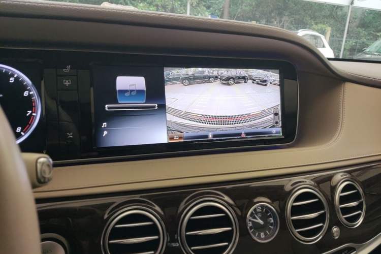 Used Mercedes-Benz S-Class 2014 S 320 L Business Model Audio And AC Panel