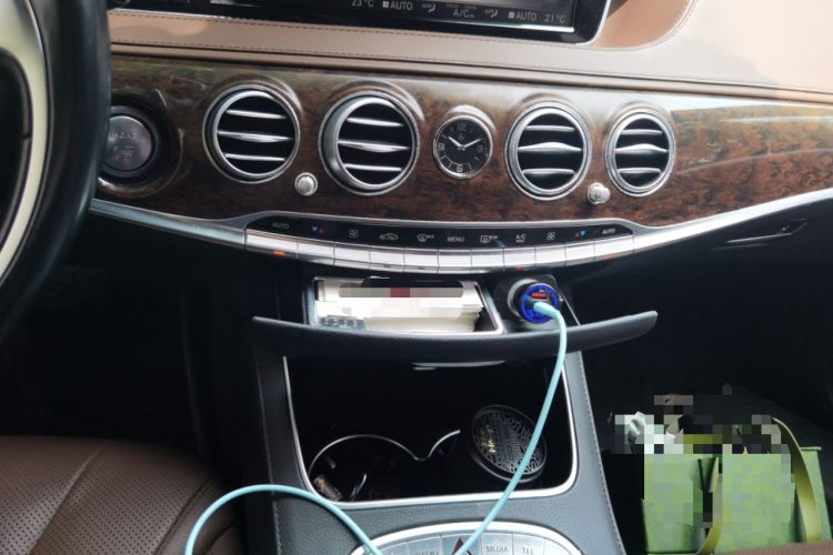 Used Mercedes-Benz S-Class 2014 S 320 L Business Model Audio And AC Panel