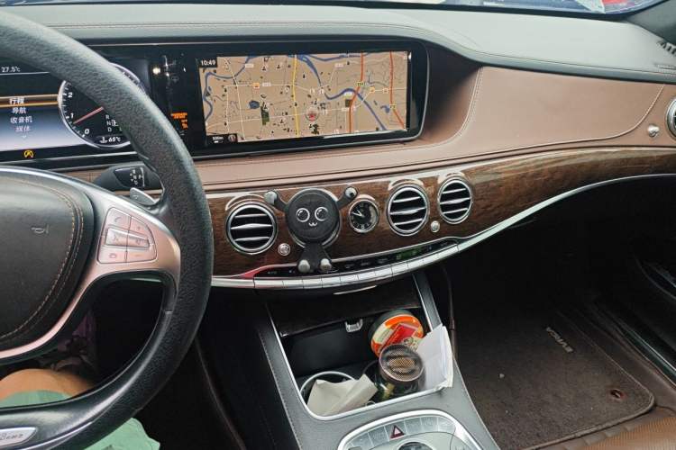 Used Mercedes-Benz S-Class 2014 S 320 L Business Model Audio And AC Panel