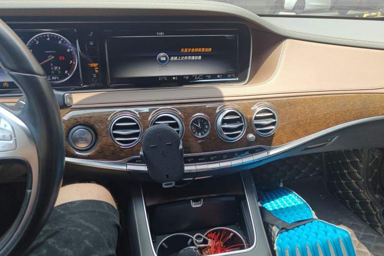 Used Mercedes-Benz S-Class 2014 S 320 L Business Model Audio And AC Panel