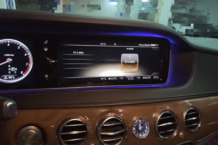 Used Mercedes-Benz S-Class 2014 S 500 L Audio And AC Panel
