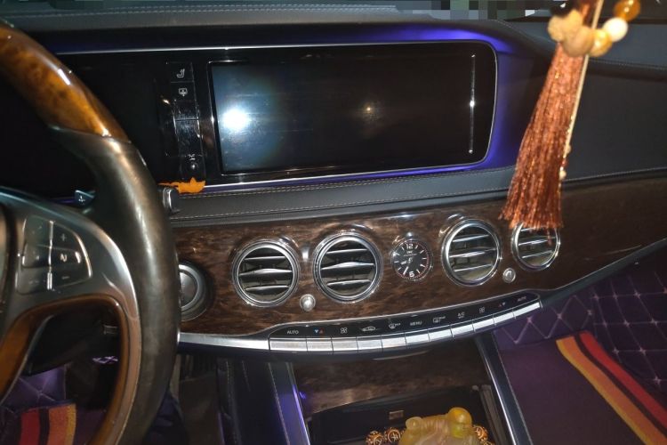 Used Mercedes-Benz S-Class 2014 S 320 L Business Model Audio And AC Panel