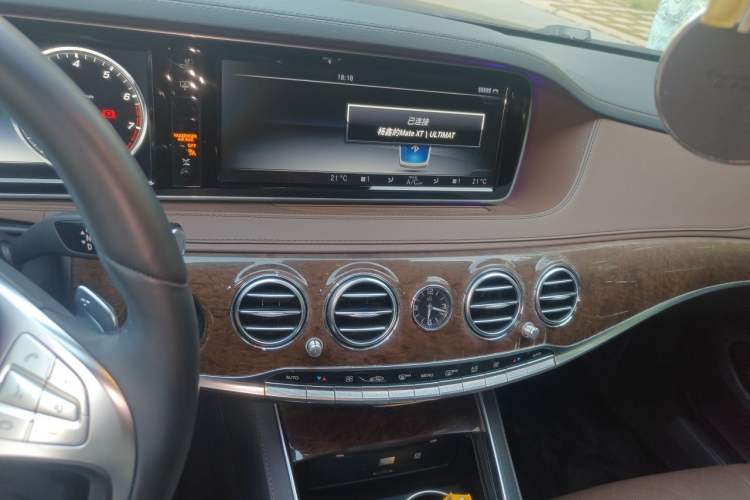 Used Mercedes-Benz S-Class 2014 S 320 L Business Model Audio And AC Panel