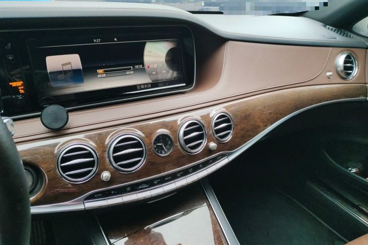 Used Mercedes-Benz S-Class 2014 S 320 L Business Model Audio And AC Panel