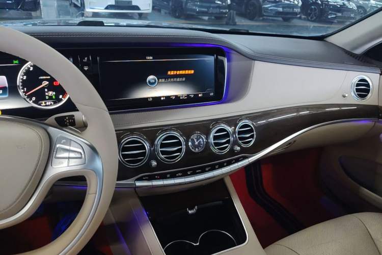 Used Mercedes-Benz S-Class 2014 S 320 L Business Model Audio And AC Panel