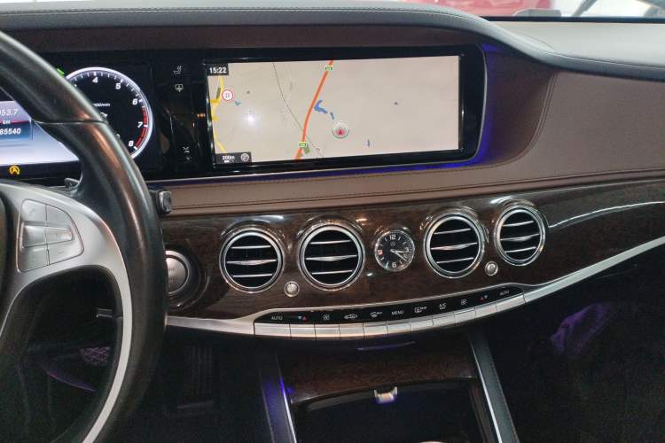Used Mercedes-Benz S-Class 2014 S 320 L Business Model Audio And AC Panel