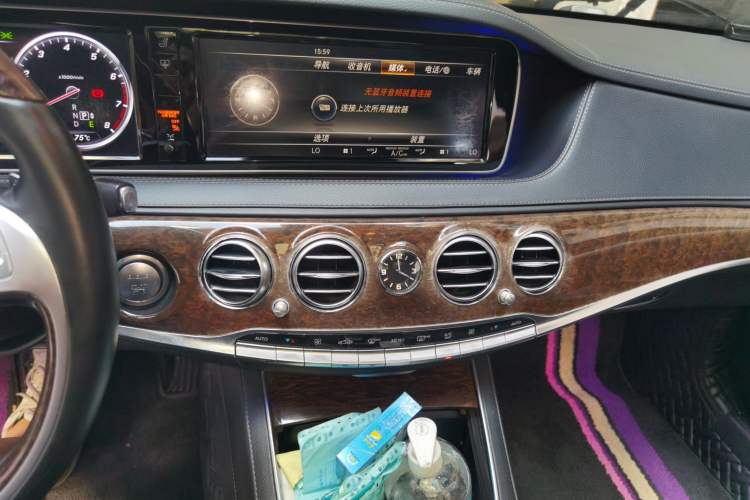 Used Mercedes-Benz S-Class 2014 S 320 L Business Model Audio And AC Panel