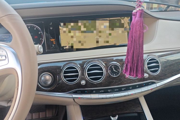 Used Mercedes-Benz S-Class 2014 S 320 L Business Model Audio And AC Panel