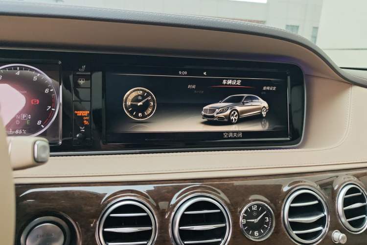 Used Mercedes-Benz S-Class 2014 S 320 L Business Model Audio And AC Panel