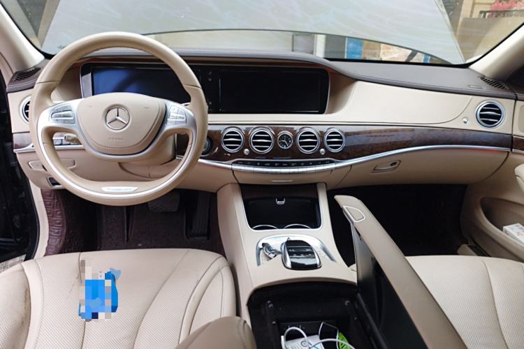 Used Mercedes-Benz S-Class 2014 S 320 L Business Model Center Console